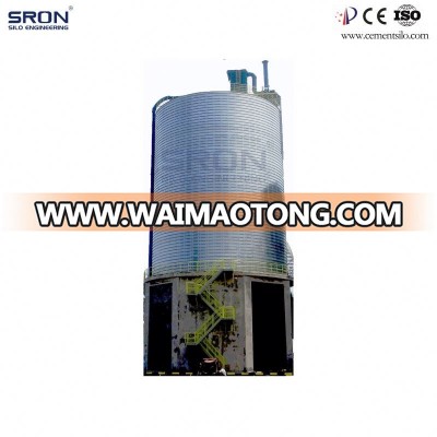 SRON Brand Steel Cement Silo with Hight Quality Cement Hopper System for Sale