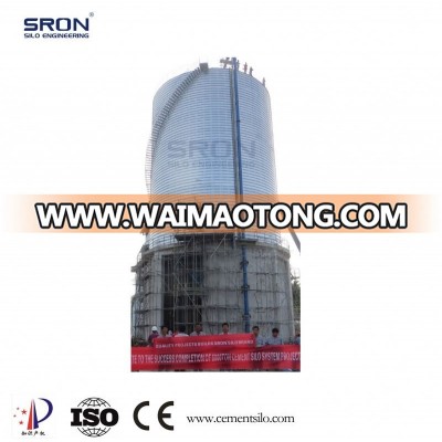 Cement Storage Steel Silo with Cyclone Dust Collector System