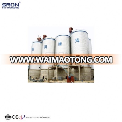 Extreme Solid Horizontal Cement Silo Used for Cement Plant for Sale